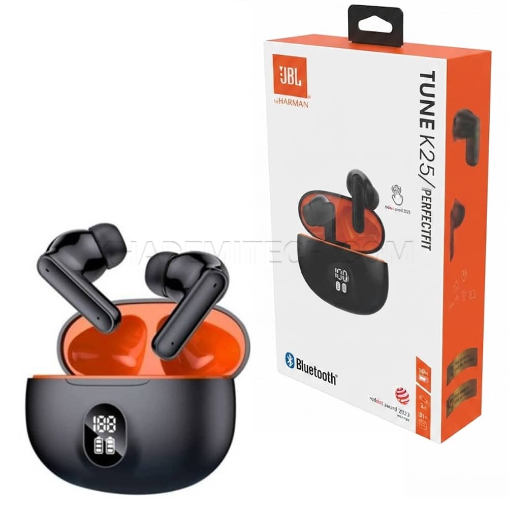 هندزفری بلوتوثی JBL مدل Tune K25 (نمایشگر دیجیتال)